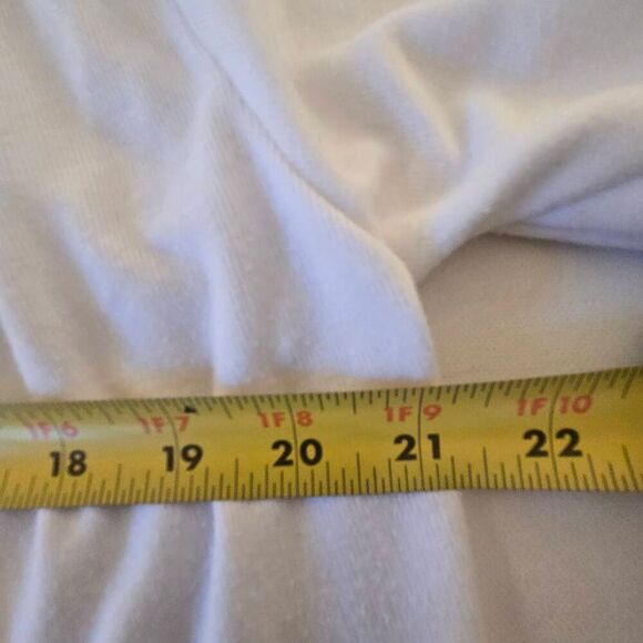 DKNY Donna Karen NY Womens White Long Sleeve Draped Front Cardigan Sweater Small - Picture 6 of 10